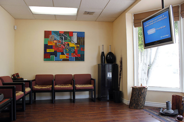 Waiting Area At Dental Office In Los Angeles